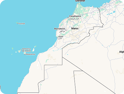 خريطة الوجهات